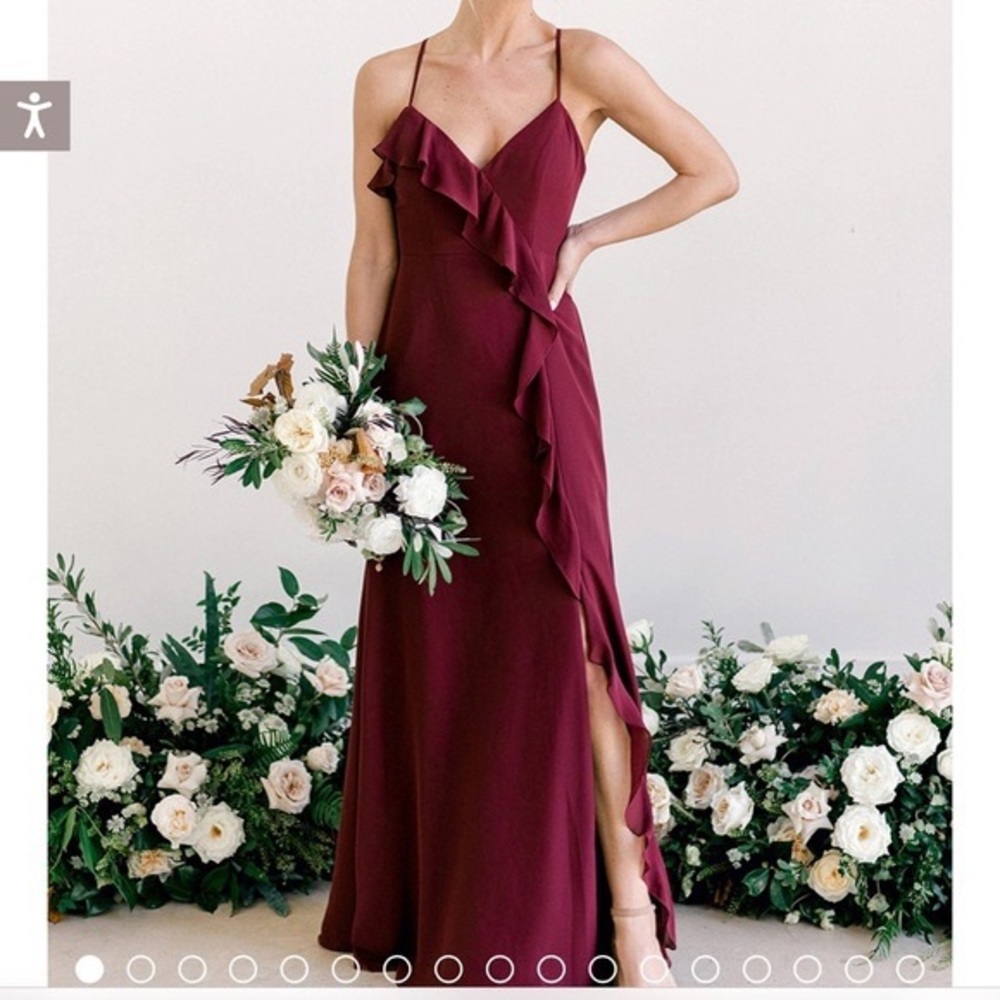 Revelry Paloma Rosewood Dress Size 12
